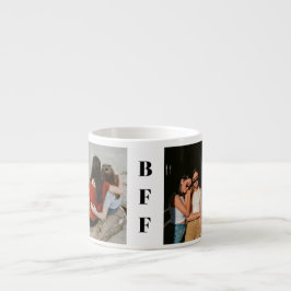 Taza De Espresso Simple Dos Mejor Amigo Foto Personalizada De BFF