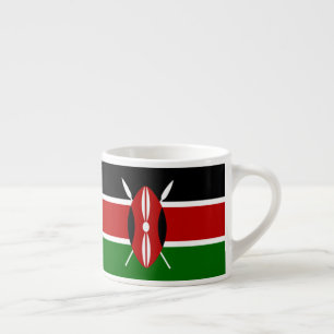 Taza De Espresso ¡Sip al estilo de Kenia! Patriótico