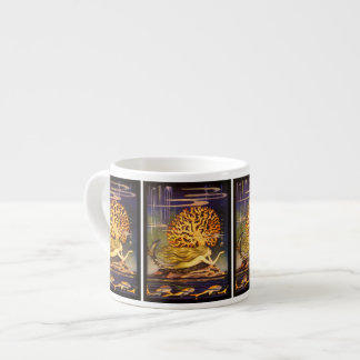 Taza De Espresso Sirena del vintage