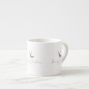 Taza De Espresso SlipperyJoe Merry Nocheveris rinoceronte