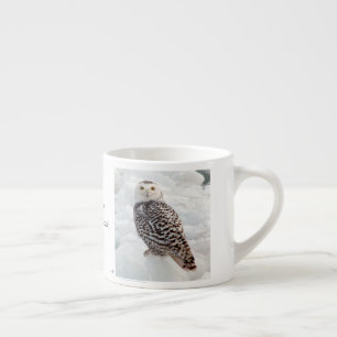 Taza De Espresso Snowley Owl espresso mug