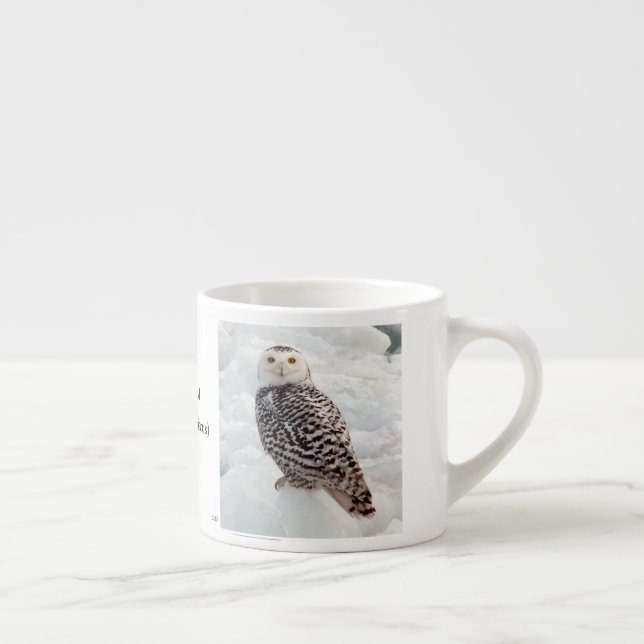 Taza De Espresso Snowley Owl espresso mug (Derecha)