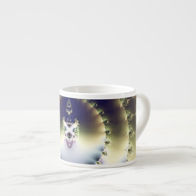Taza De Espresso Sol Psicodélico (Derecha)