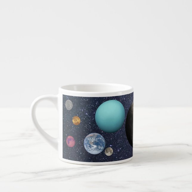 Taza De Espresso Solar system planets (Izquierda)