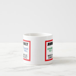 Taza De Espresso sólo AVGAS / 100LL