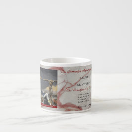 Taza De Espresso Sorrowful Rosary Mysteries Item #5: Crucifixion