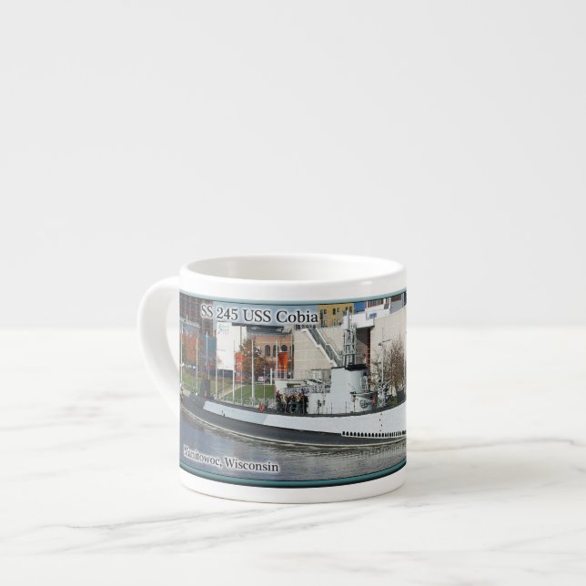 Taza De Espresso SS 245 Cobia espresso mug (Izquierda)