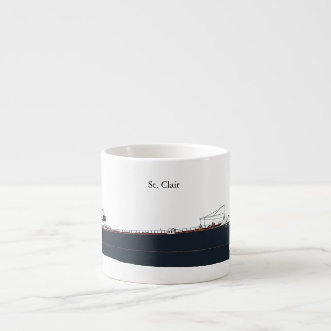 Taza De Espresso St. Clair recorte espresso mug (Frente)