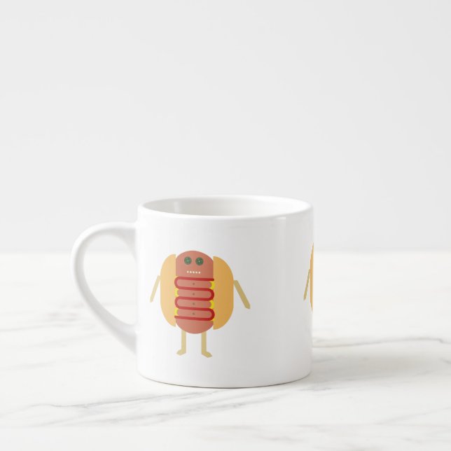 Taza De Espresso Stubby Lil Weenie (Izquierda)