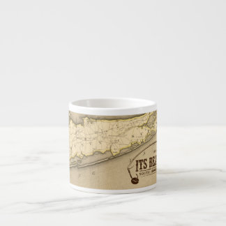 Taza De Espresso Su carrete Espesso de la haba