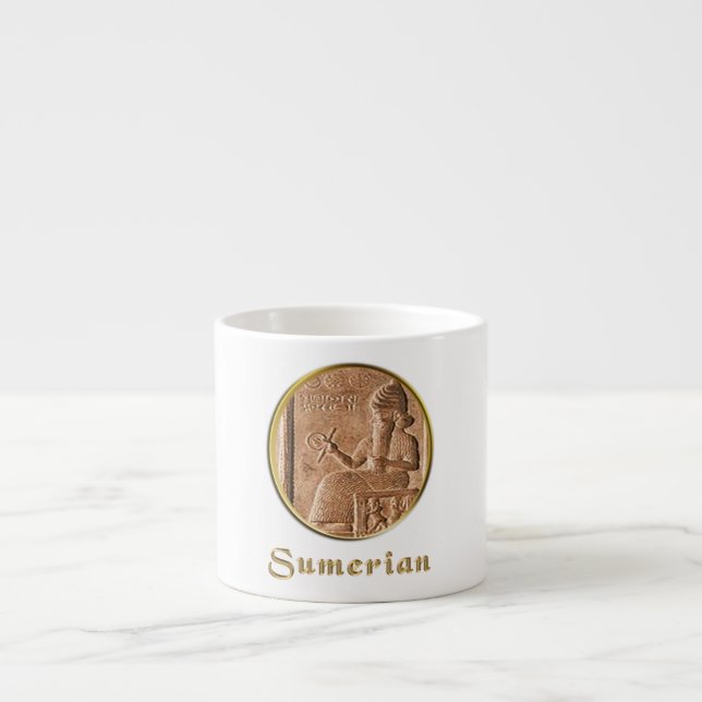 Taza De Espresso sumerio (Frente)