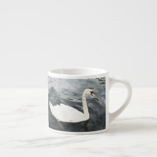 Taza De Espresso Swan impresionista