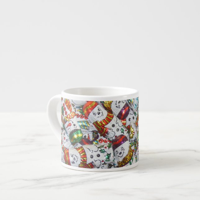Taza De Espresso Sweet Snowmen espresso mug (Izquierda)