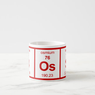Taza De Espresso Tabla periódica de BOsS