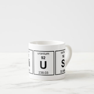 Taza De Espresso Tabla periódica del genio