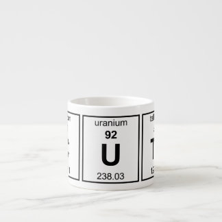 Taza De Espresso Tabla periódica linda