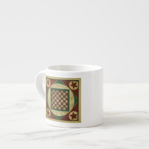Taza De Espresso Tablero antiguo de Ethan Harper