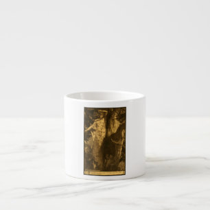 Taza De Espresso Tan atormentados guardianes de la luna de la noche