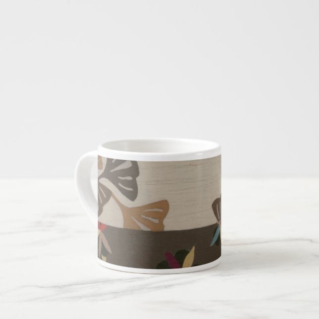 Taza De Espresso Tapiz otoñal II (Izquierda)