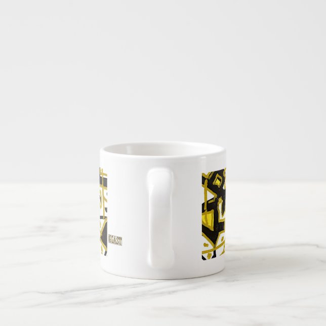 Taza De Espresso Tarro de dulces (Espalda)