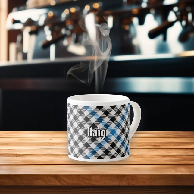 Taza De Espresso Tartan de cuadros Clan Haig (Subido por el creador)