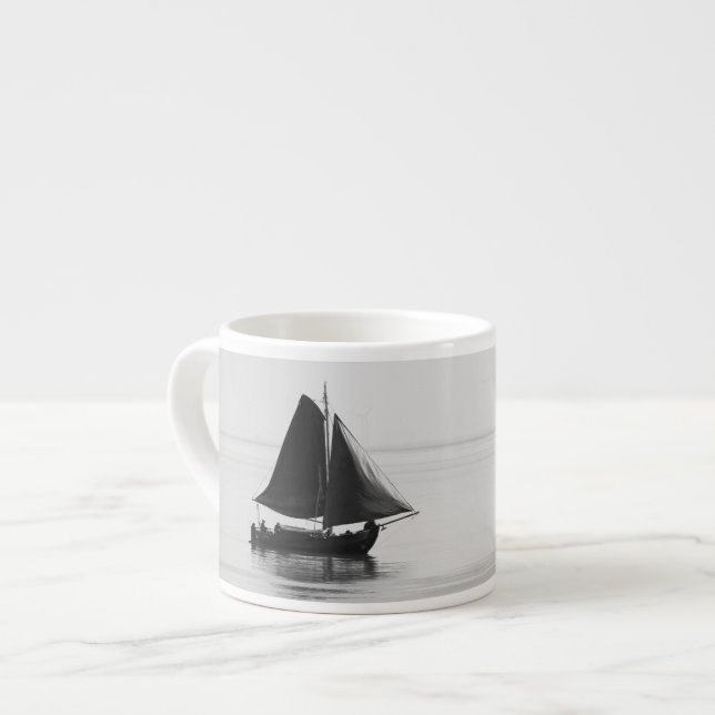 Taza De Espresso Tasa de espresso de velero (Izquierda)