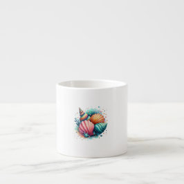 Taza De Espresso tasse coquillages