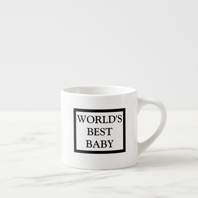 Taza De Espresso "Taza de café Bebé-Clasificada del mejor bebé del (Derecha)