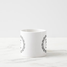 Taza De Espresso Te amo