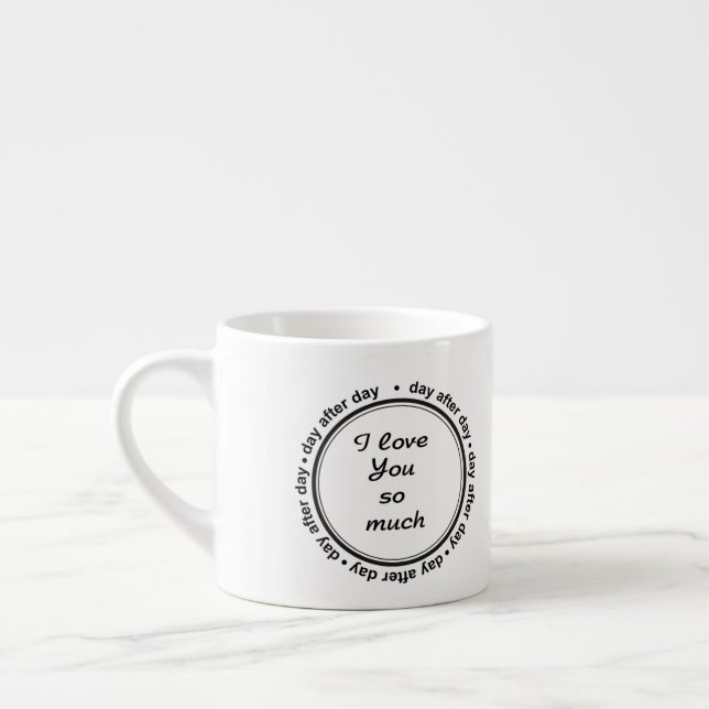 Taza De Espresso Te amo (Izquierda)