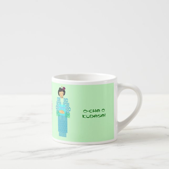 Taza De Espresso Té verde por favor (Derecha)