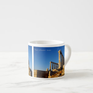 Taza De Espresso Templo de Poseidón - Sounio