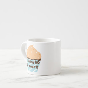 Taza De Espresso Tener 60 años es dulces camisetas y regalos