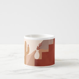 Taza De Espresso Terracotta by Ludilabel
