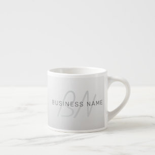 Taza De Espresso Texto editable para empresas, saludos o nombres