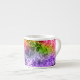 Taza De Espresso Textura exótica arrugada