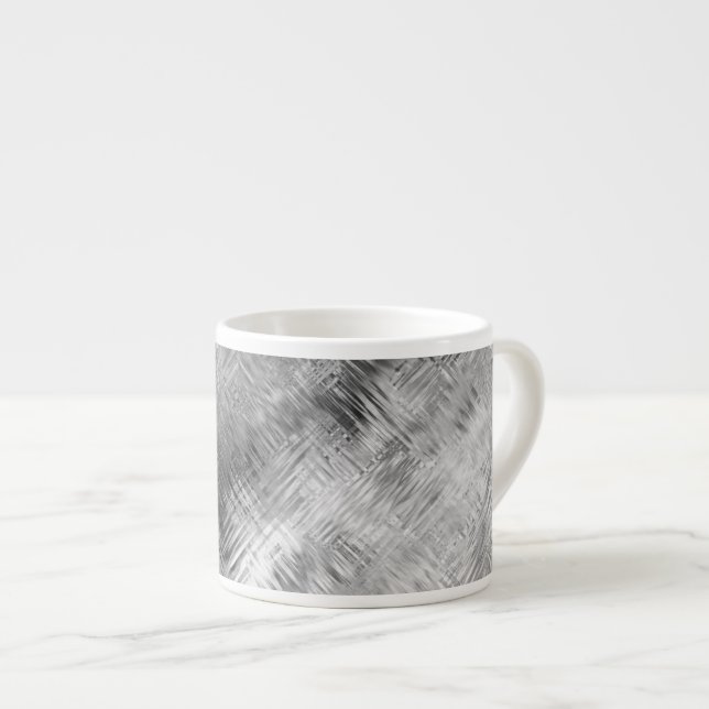 Taza De Espresso Textura grisácea Hematita (Derecha)