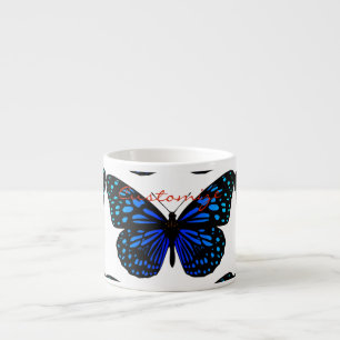 Taza De Espresso Thunder_Cove de mariposa azul
