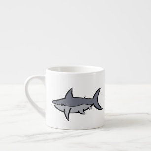 Taza De Espresso Tiburones