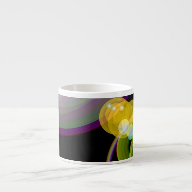 Taza De Espresso Tiempo de espacio (Frente)