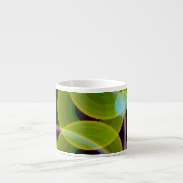 Taza De Espresso Tiempo de espacio (Frente)