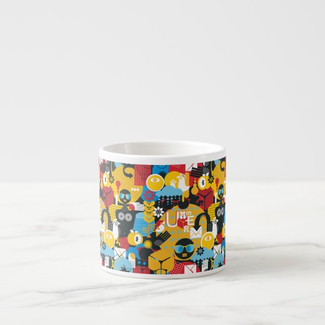 Taza De Espresso Tiempo de verano (Frente)