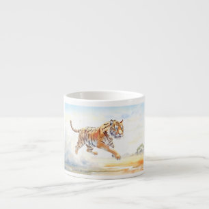 Taza De Espresso Tigre en acción 3