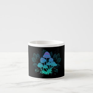 Taza De Espresso Toadstools en Bushes