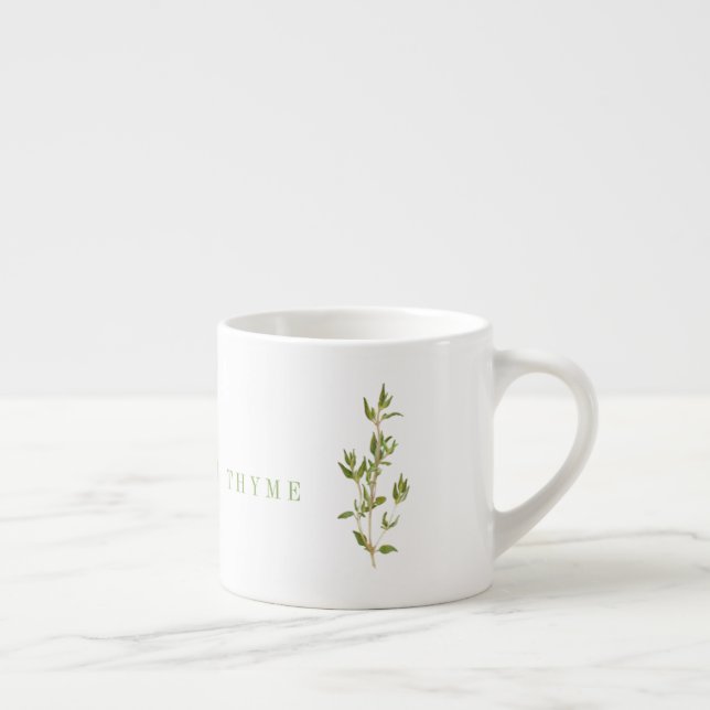 Taza de Espresso TOMILLO FRESCO (Derecha)