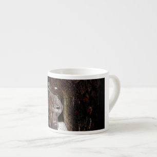 Taza De Espresso Tono de luz suave de la muscular piedra fantasma d