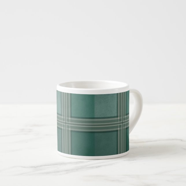 Taza De Espresso Tonos verdes (Derecha)