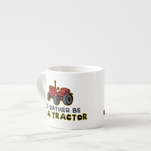 Taza De Espresso Tractor divertido