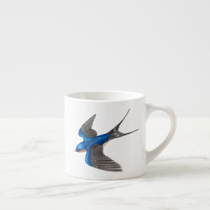 Taza De Espresso Trago de granero del vuelo