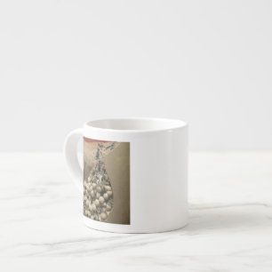 Taza De Espresso Trama de los huevos de la tortuga del bebé